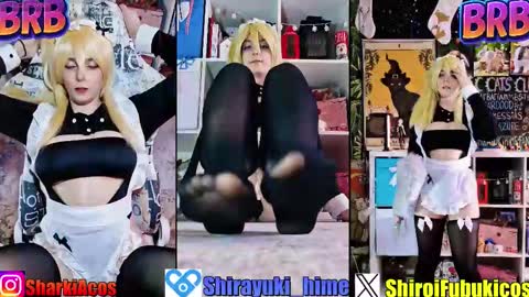 Snapshot of shirayuki_hime chatting on 09.29.25 Im Lilu Rosenblum Guys I have ----Ill be glad to see you there online show from 09.29.25