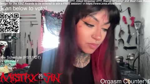 Mistrx Sin online show from 03.10.26