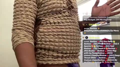 Snapshot of sissyblkgoddess858860 chatting on 07.16.26 Sissyblkgoddess online show from 07.16.26