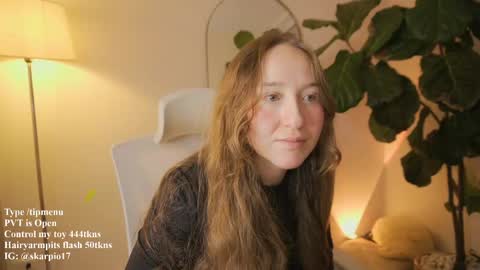 Snapshot of skarpio17 chatting on 04.20.26 Im Scarlett ONLINE 5pm-10pm NYC time online show from 04.20.26