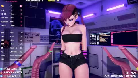 SkyeAnette online show from 11.29.25