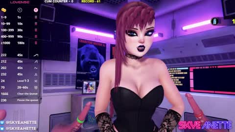 SkyeAnette online show from 04.24.26