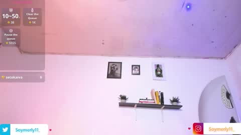 Snapshot of soymerly11_ chatting on 02.22.26 Independent Model Merly online show from 02.22.26