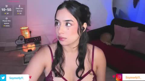 Snapshot of soymerly11_ chatting on 03.18.26 Independent Model Merly online show from 03.18.26