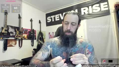 StevenRiseNYC online show from 11.30.25