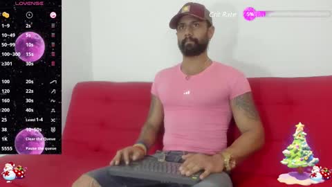 STUD HUNK LATIN online show from 01.10.25