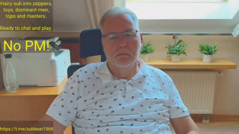 Snapshot of subbear1968 chatting on 06.18.26 subbear1968 online show from 06.18.26