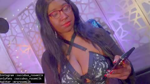 Succubus RoseMilk online show from 01.21.25