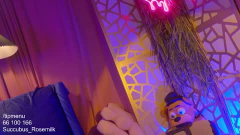 Succubus RoseMilk online show from 03.29.26