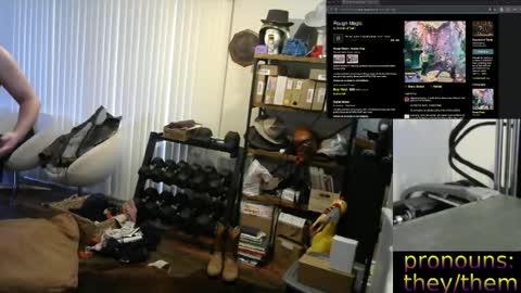 Snapshot of sunshinestreak chatting on 03.23.26 im not actually a man my pronouns are theythem online show from 03.23.26