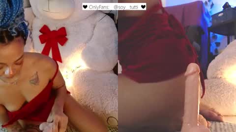 Snapshot of sweet_bluee chatting on 12.01.24 Tutti  online show from 12.01.24