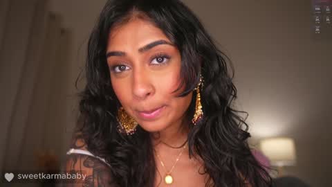 Snapshot of sweetkarmababy chatting on 01.15.25 Karma Sutra sweetkarmababy online show from 01.15.25