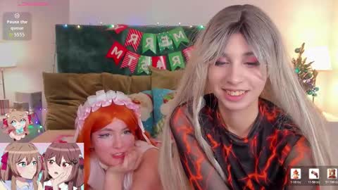 Mia and Evelyn online show from 01.07.26