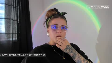 Snapshot of tekila__ chatting on 01.23.25 tekila__ online show from 01.23.25