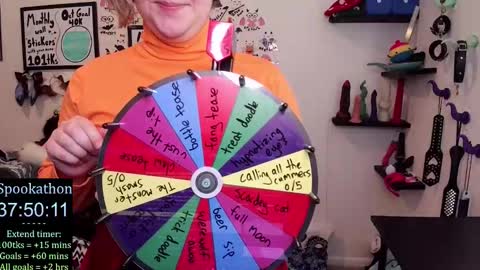 Pixie and Tentacle Overlord online show from 10.20.25