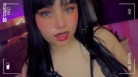 Snapshot of the_cat_girl_ chatting on 10.22.25 i am Cat online show from 10.22.25