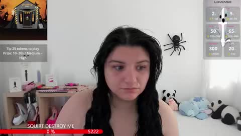 Snapshot of the_cat_girl_ chatting on 10.23.25 i am Cat online show from 10.23.25