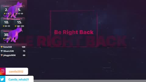 Camila online show from 03.08.25