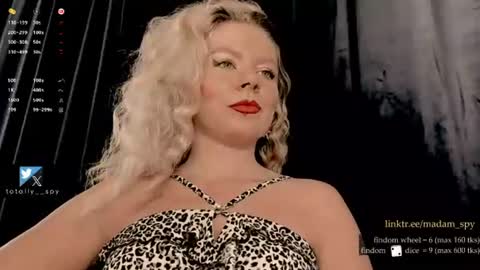 Snapshot of totally_spy chatting on 06.18.26 Madam Viktoria Vacation in Portugal 2811 - 0412 online show from 06.18.26