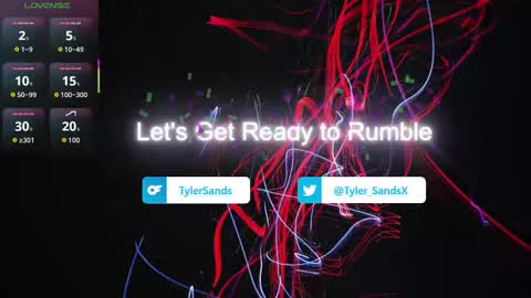 Tyler Sands online show from 11.08.25