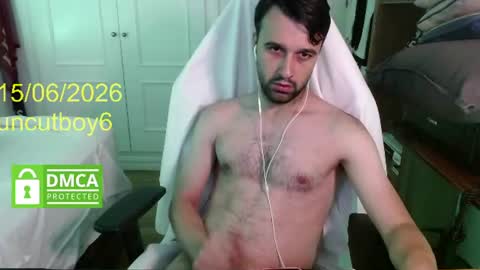 Snapshot of uncutboy6 chatting on 06.15.26 Uncut online show from 06.15.26