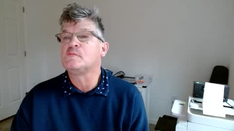 Snapshot of urfavteach50 chatting on 11.25.25 Gregor online show from 11.25.25