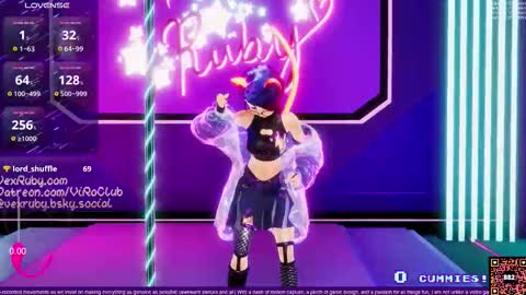 Vex Ruby online show from 02.15.26