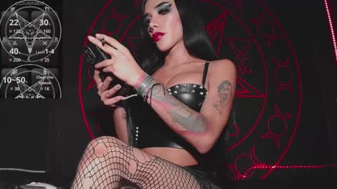 Snapshot of victoriavampire666 chatting on 02.07.25 Victoria Vampire online show from 02.07.25