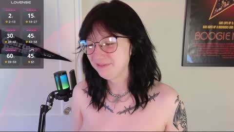 Violet Winter  indie sleaze goth girl next door online show from 12.29.24