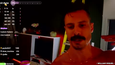 Snapshot of willyumx chatting on 07.05.26 William Miguel online show from 07.05.26