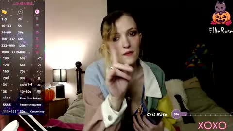 EllieeRose online show from 10.31.25