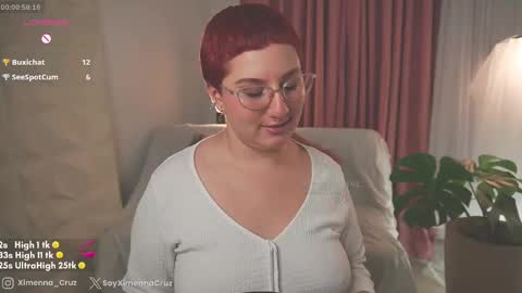 Snapshot of ximenna_cruz_ chatting on 02.27.25 Xime Independent Artist online show from 02.27.25