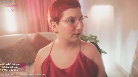 Snapshot of ximenna_cruz_ chatting on 03.02.25 Xime Independent Artist online show from 03.02.25