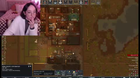 Snapshot of xo_sadie chatting on 12.14.24 Xo Sadie online show from 12.14.24