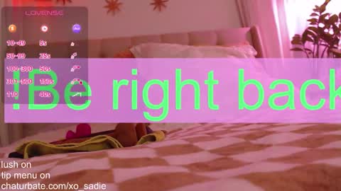 Snapshot of xo_sadie chatting on 02.23.26 Xo Sadie online show from 02.23.26