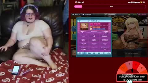 Nerdykitty online show from 03.03.26