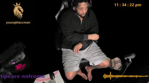 younblaccman6969 online show from 01.07.25