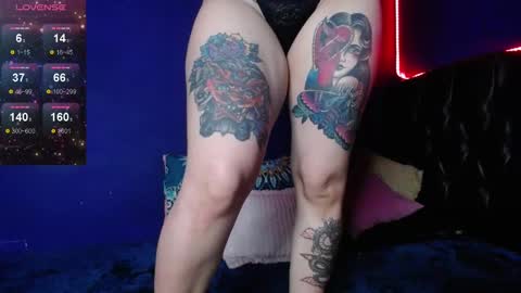 Snapshot of yourtattodoll chatting on 12.31.24 Gaby online show from 12.31.24