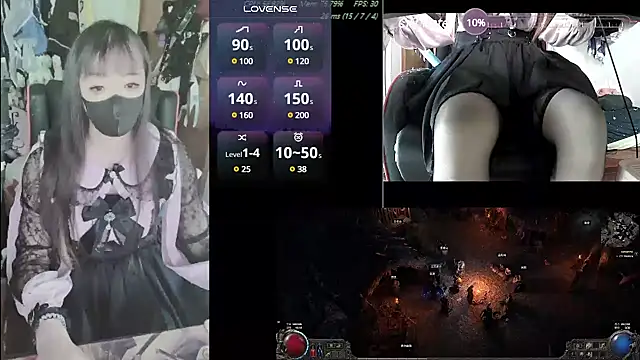 Snapshot of z23002 chatting on 12.24.24 z23002 online show from 12.24.24
