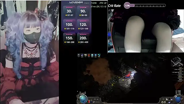 Snapshot of z23002 chatting on 12.31.24 z23002 online show from 12.31.24