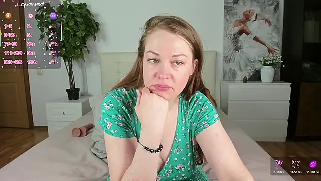 CutieGinger online show from 03.04.26