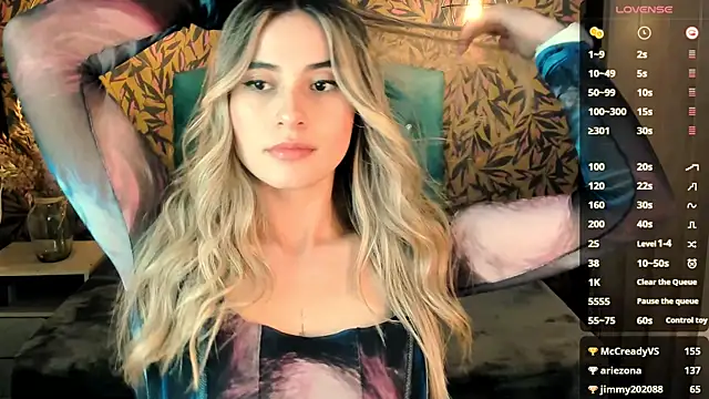 KiaraCarter online show from 01.30.25