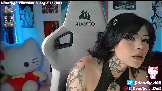 Deadly Doll online show from 02.23.25