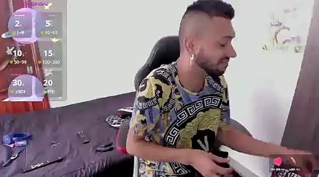 Snapshot of Aron_Baylor chatting on 03.18.25 Aron Baylor online show from 03.18.25