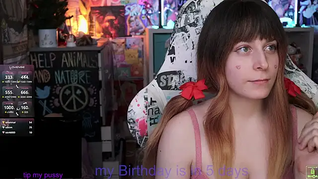 ShiroiFubuki online show from 02.15.25