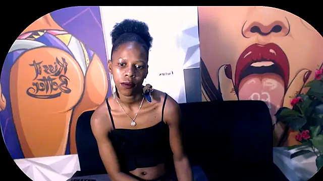 Snapshot of Ebonystormxxx chatting on 03.22.25 Ebonystormxxx online show from 03.22.25