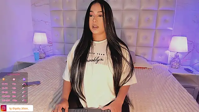 Snapshot of Gaby_Blaze chatting on 01.14.25 Gaby Blaze online show from 01.14.25