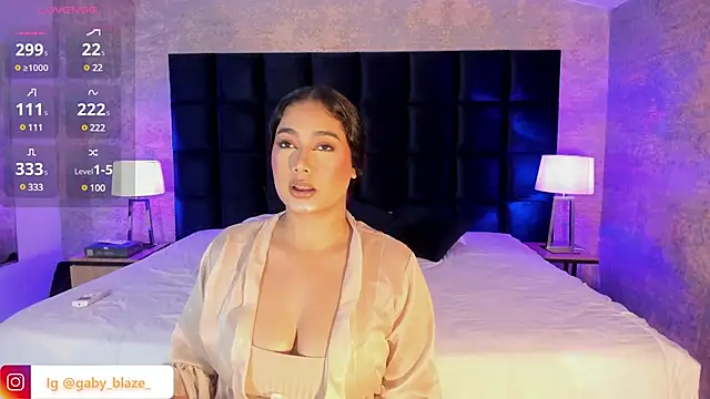 Snapshot of Gaby_Blaze chatting on 02.24.25 Gaby Blaze online show from 02.24.25