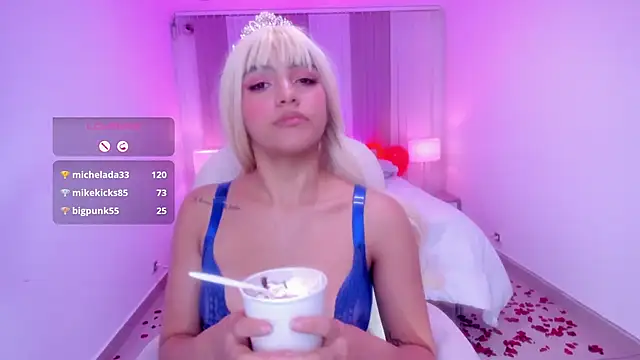 anahi curlie1 online show from 02.15.25