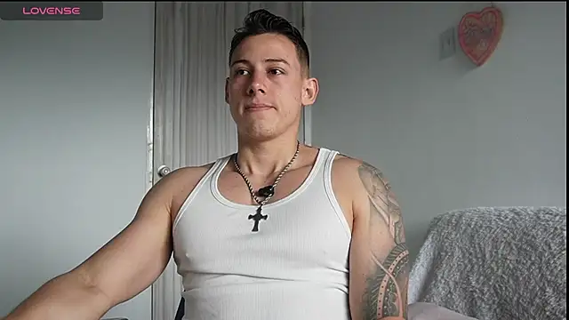Muscle King Cum online show from 07.04.26